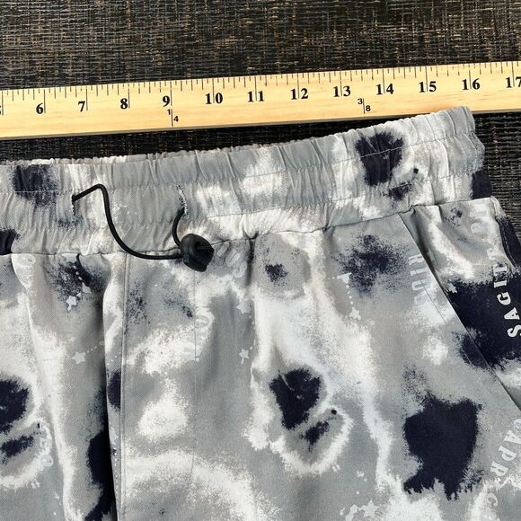 Chinatown Market Zodiac Black White Tie Dye Jogger Pants Men's Size L - Picture 6 of 9